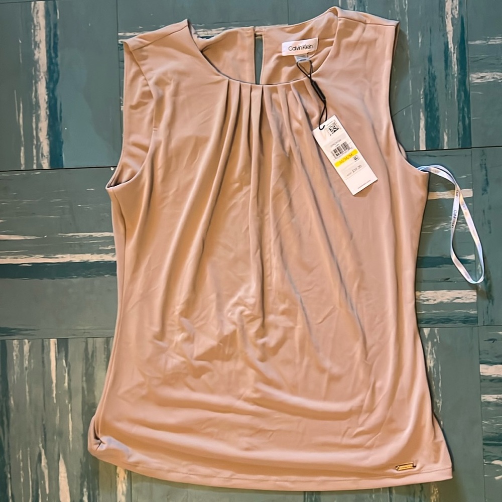 BRAND NEW Calvin Klein Sleeveless Blouse